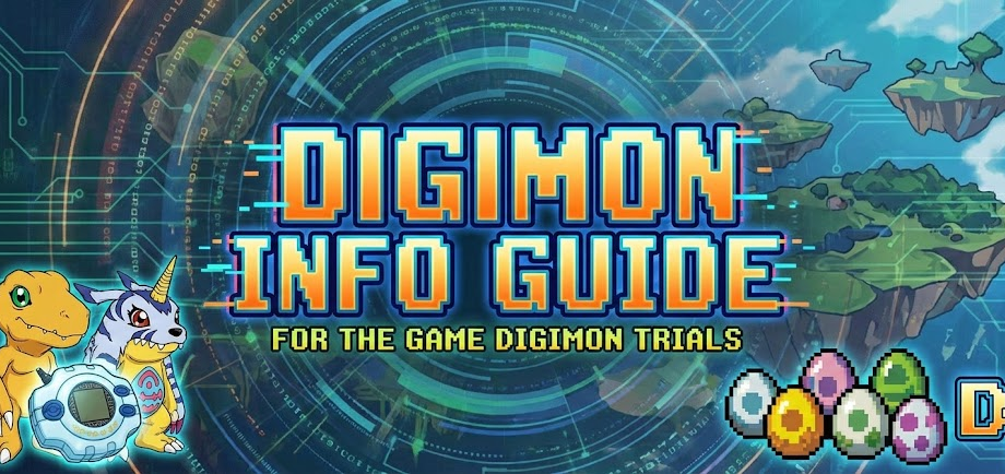Digimon Info Guide - For the Game Digimon Trials